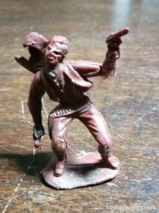 Figuras de goma y PVC: VAQUERO COMANSI 1&ordf; &Eacute;POCA (REAMSA, JECSAN, LAFREDO, SOTORRES)