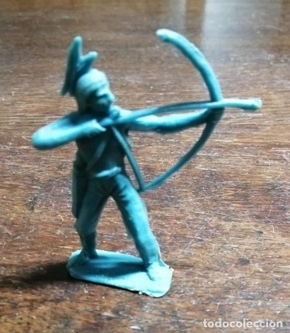 Figuras de goma y PVC: INDIO COMANSI 1&ordf; &Eacute;POCA (REAMSA, JECSAN, LAFREDO, SOTORRES)