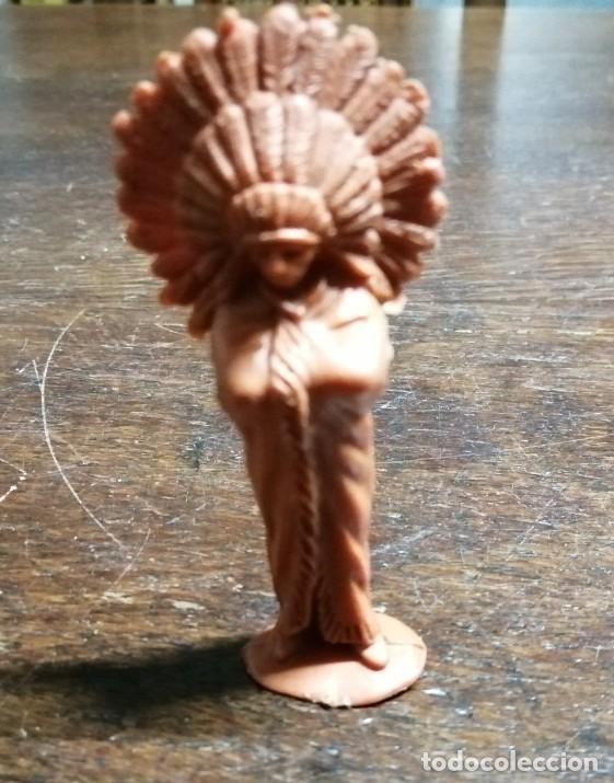 Figuras de goma y PVC: INDIO COMANSI 1&ordf; &Eacute;POCA (REAMSA, JECSAN, LAFREDO, SOTORRES)