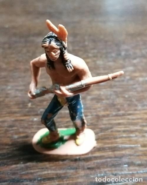 Figuras de goma y PVC: INDIO JECSAN (REAMSA, COMANSI, LAFREDO, SOTORRES)