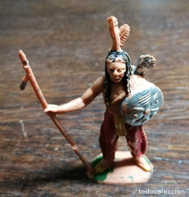 Figuras de goma y PVC: INDIO JECSAN (REAMSA, COMANSI, LAFREDO, SOTORRES)