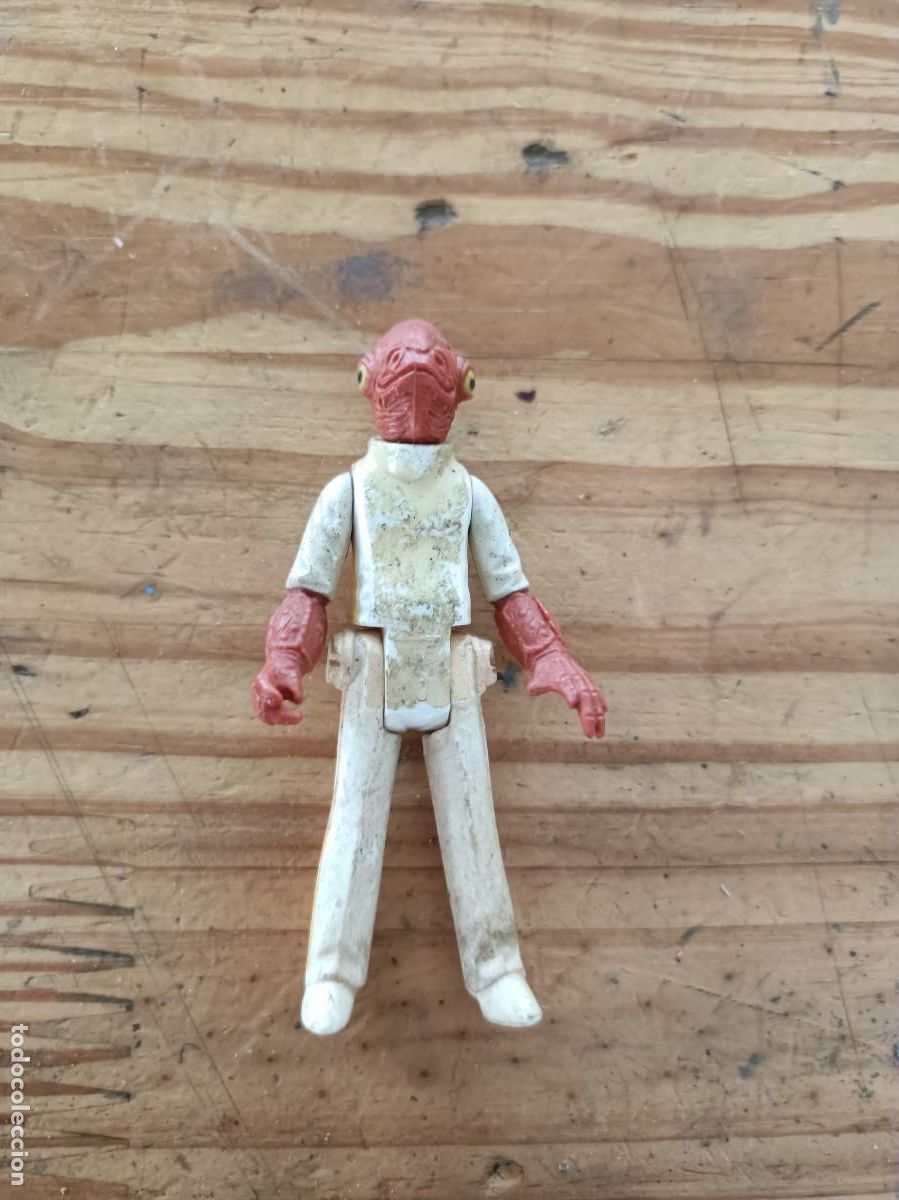 Figuras de goma y PVC: FIGURA PVC GOMA -Almirante Ackbar Star Wars
