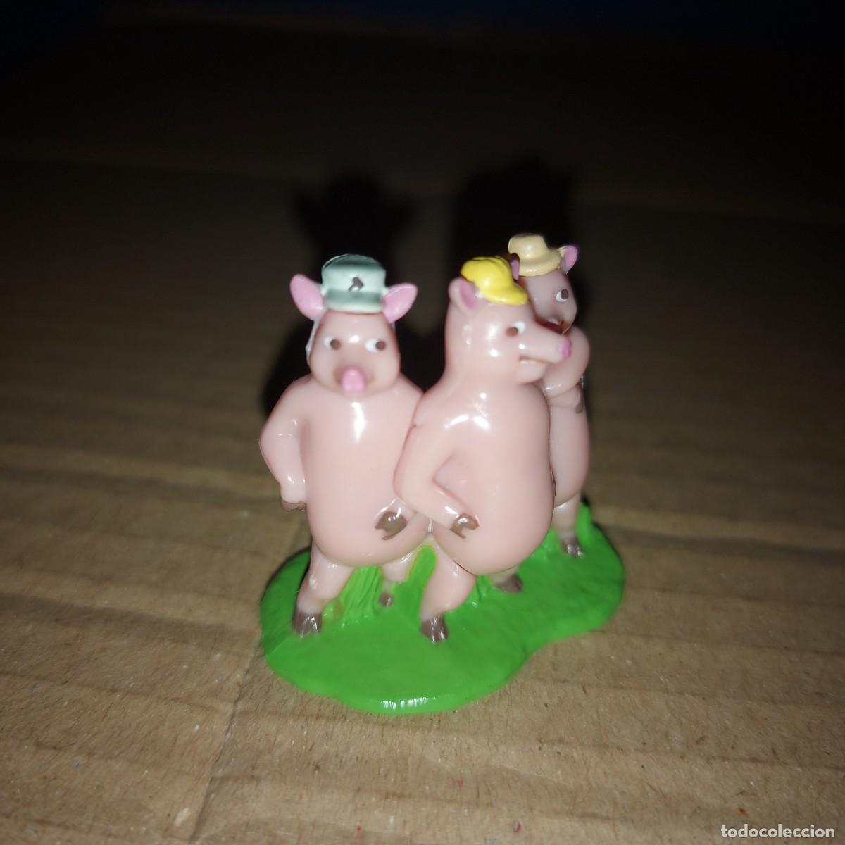Figuras de goma Kinder: FIGURA KINDER, CERDITOS