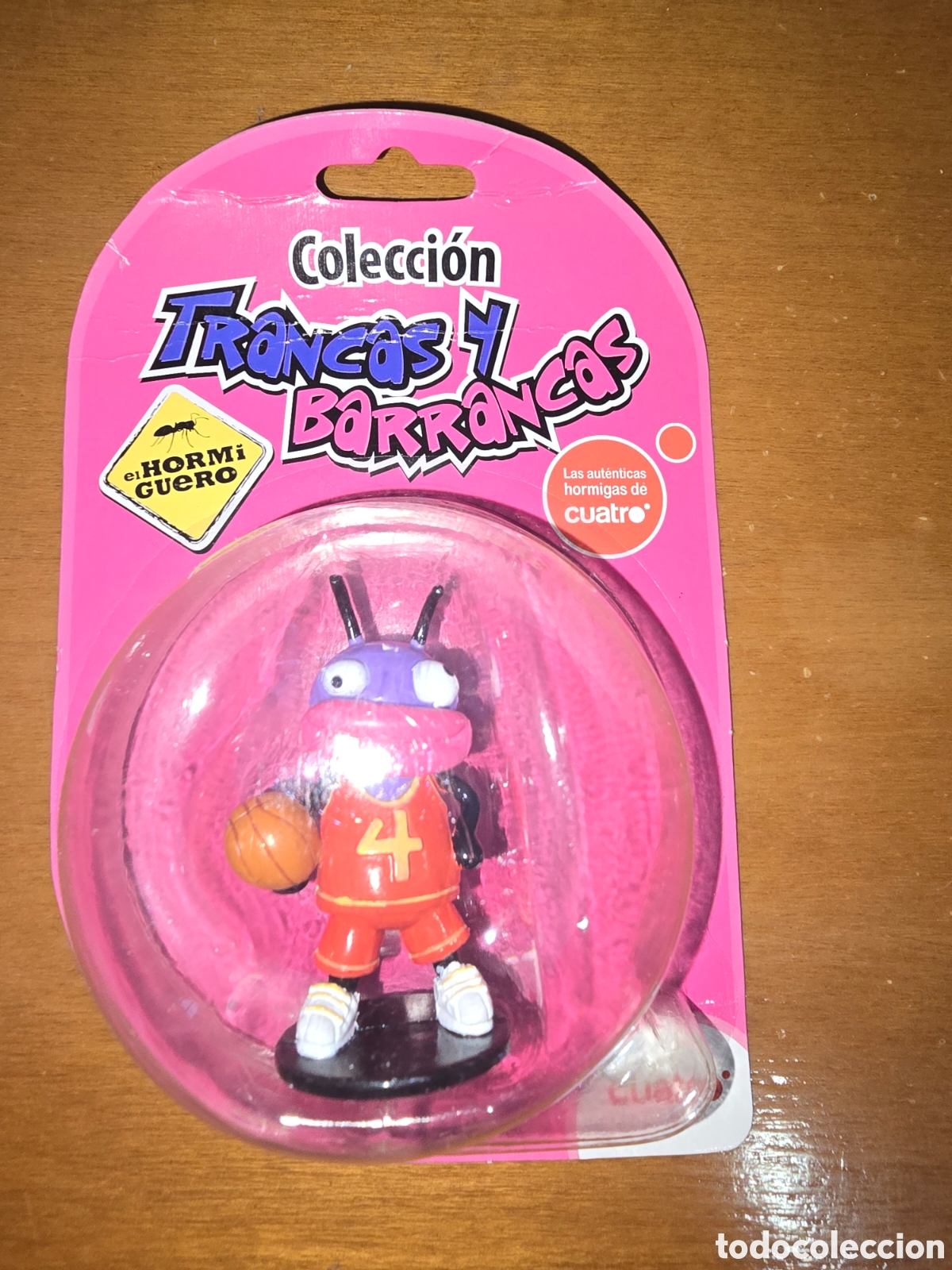 Figuras de goma y PVC: Figura pvc goma Trancas y Barrancas Baloncesto hormigas de cuatro el hormiguero mu&ntilde;eco
