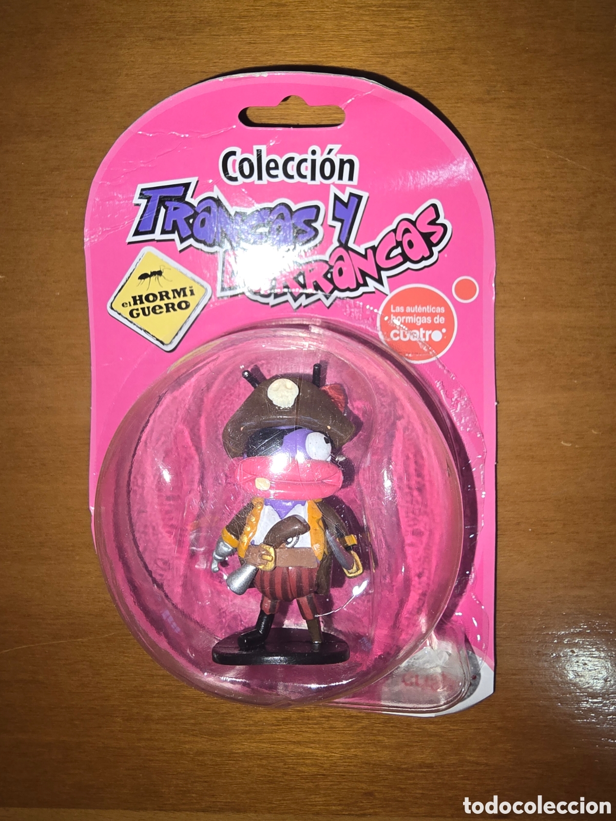 Figuras de goma y PVC: Figura pvc goma Trancas y Barrancas pirata bucanero hormigas de cuatro el hormiguero