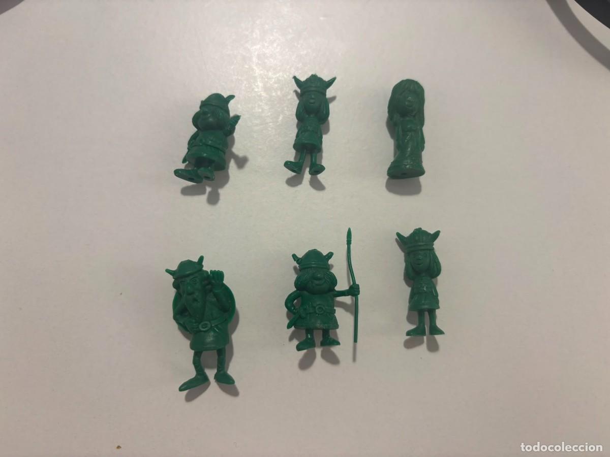 Figuras de goma y PVC: 6 FIGURAS DUNKIN PREMIUM, PERSONAJES DE VIKI EL VIKINGO
