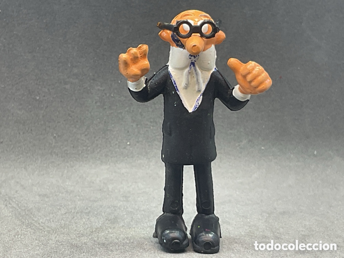 Figuras de goma y PVC: ANTIGUA FIGURA DE MORTADELO Y SUS DISFRACES. PROMOCIONAL DE DANONE.