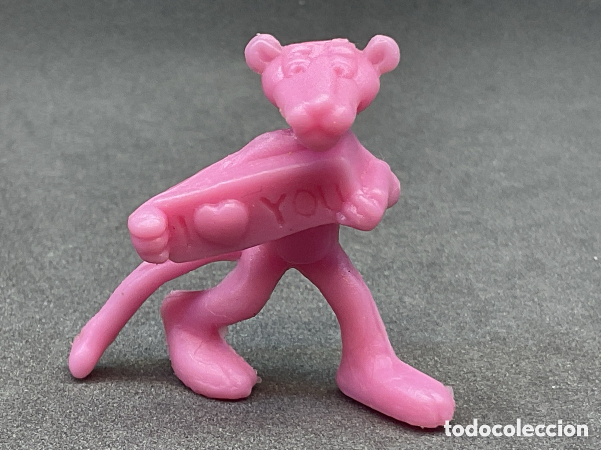 Figuras de goma y PVC: ANTIGUA FIGURA DE LA PANTERA ROSA. YOLANDA. A&Ntilde;O 1996