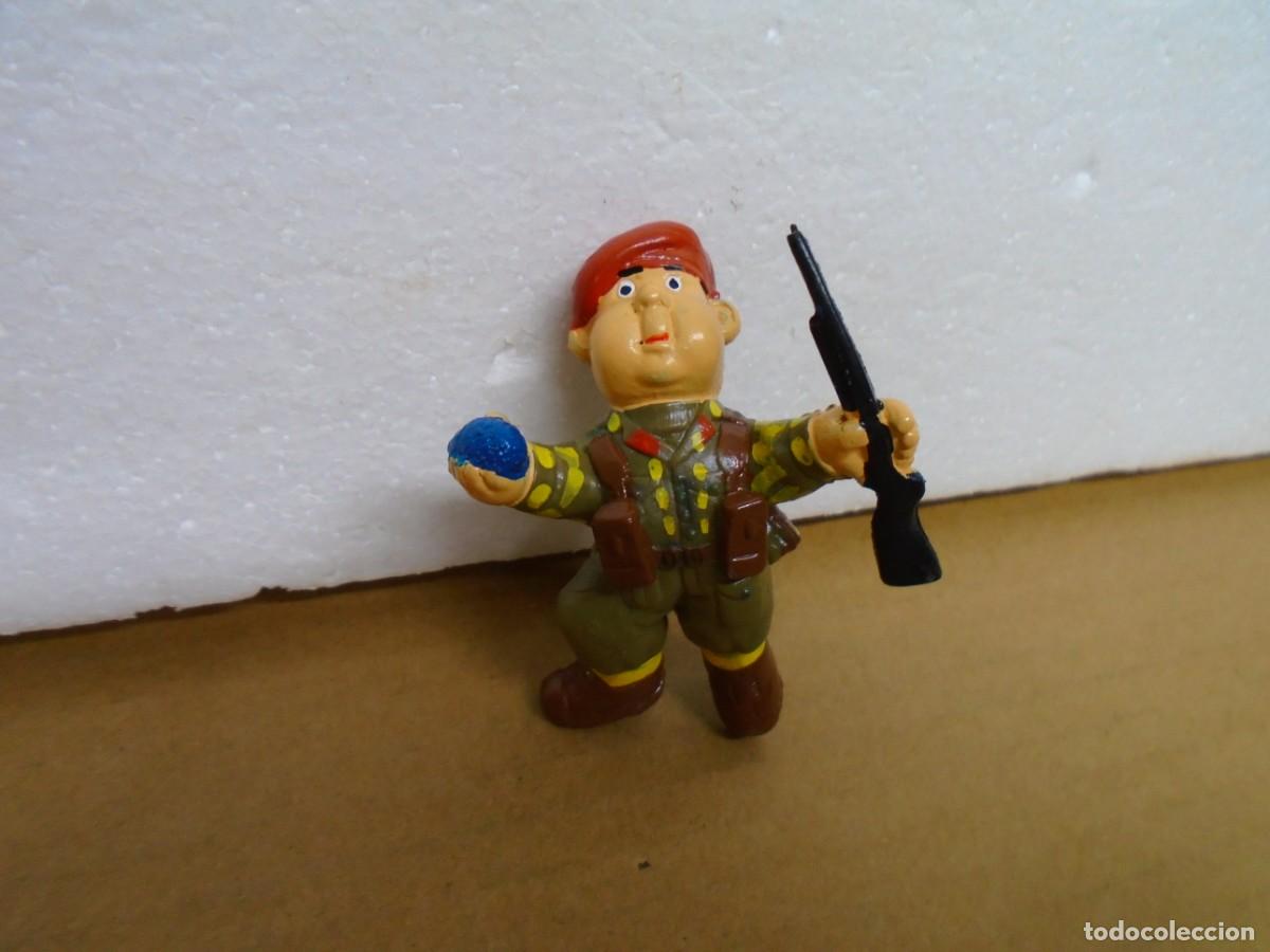 Figuras de goma y PVC: SOLDADO INGLES,FIGURA PVC FLEXIBLE DE &rdquo;WONILANDIA&rdquo; A&Ntilde;OS 80.