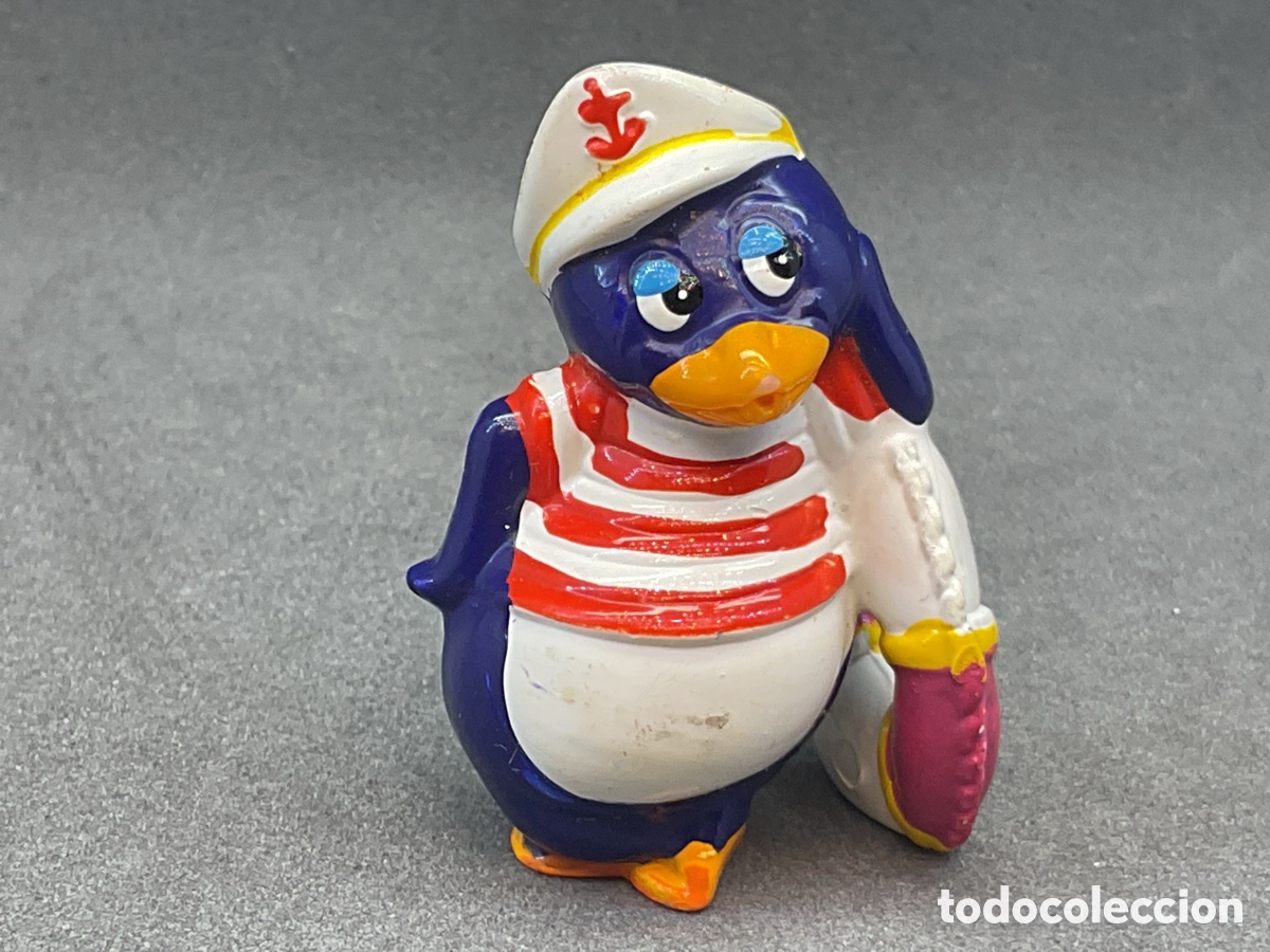 Figuras de goma Kinder: Figurita Kinder Sorpresa de la Colecci&oacute;n Pingui Beach (1994)