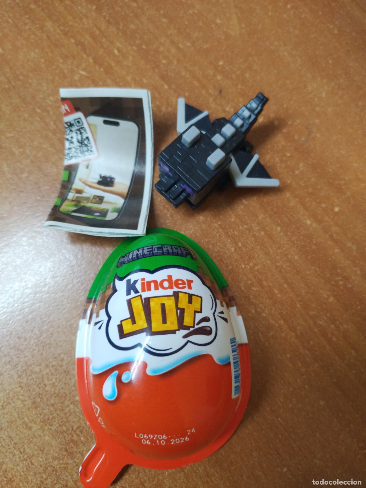 Figuras de goma Kinder: 0013 FIGURA KINDER JOY MINECRAFT (NUEVO SIN USO )