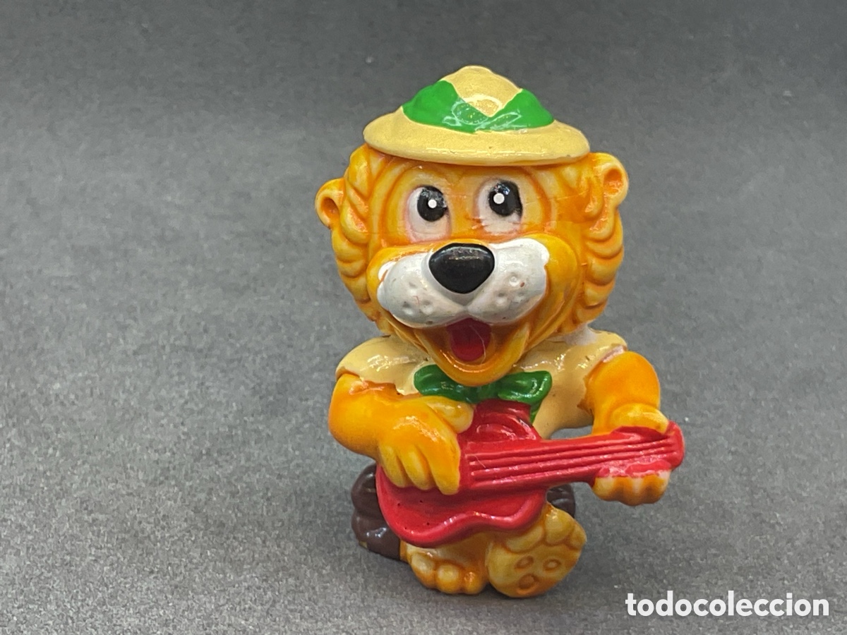 Figuras de goma Kinder: Figurita Kinder . De la Colecci&oacute;n Leones M&uacute;sicos del A&ntilde;o 1993