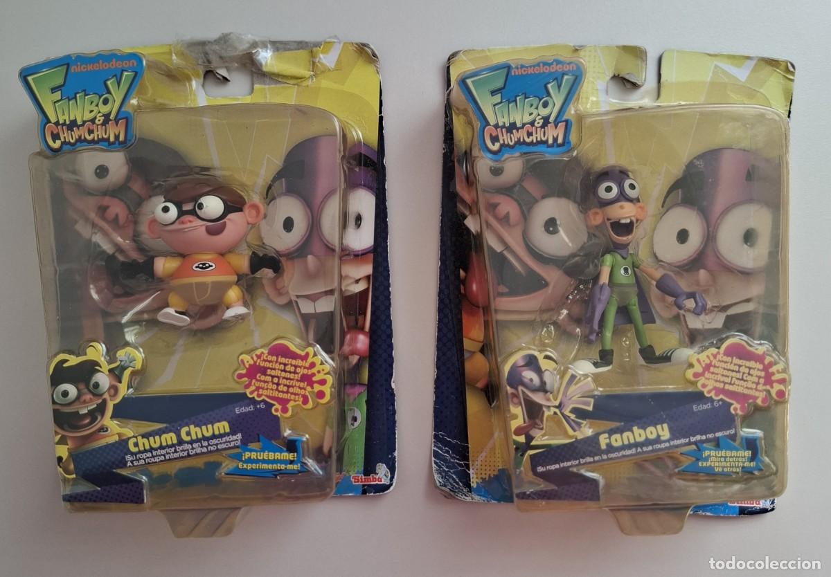 Figuras de goma y PVC: Nickelodeon: Fanboy Chum Chum NUEVO