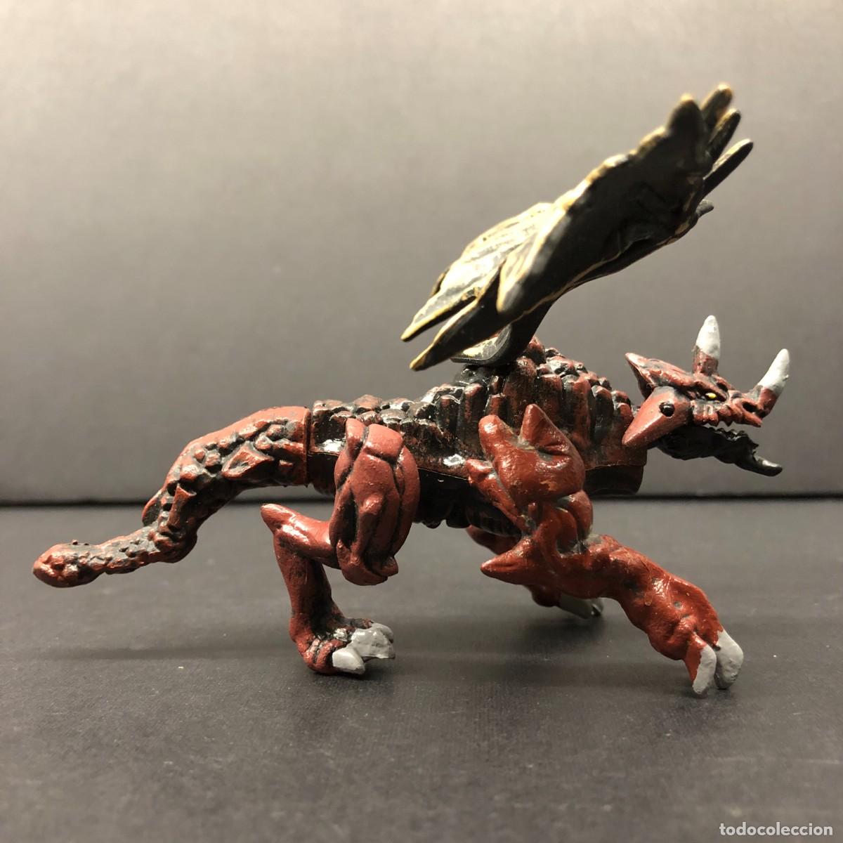 Figuras de goma y PVC: FIGURA DE PVC - PLASMA DRAGONS - MEGA BLOKS - 6 X 12 CM / 112