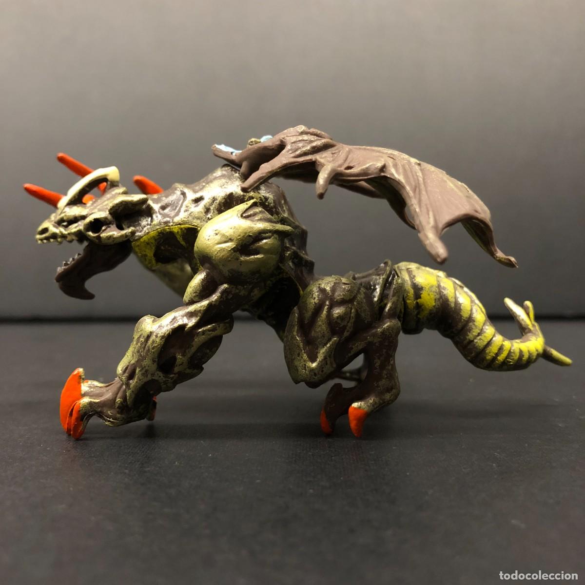 Figuras de goma y PVC: FIGURA DE PVC - PLASMA DRAGONS - MEGA BLOKS - 6 X 11 CM / 116