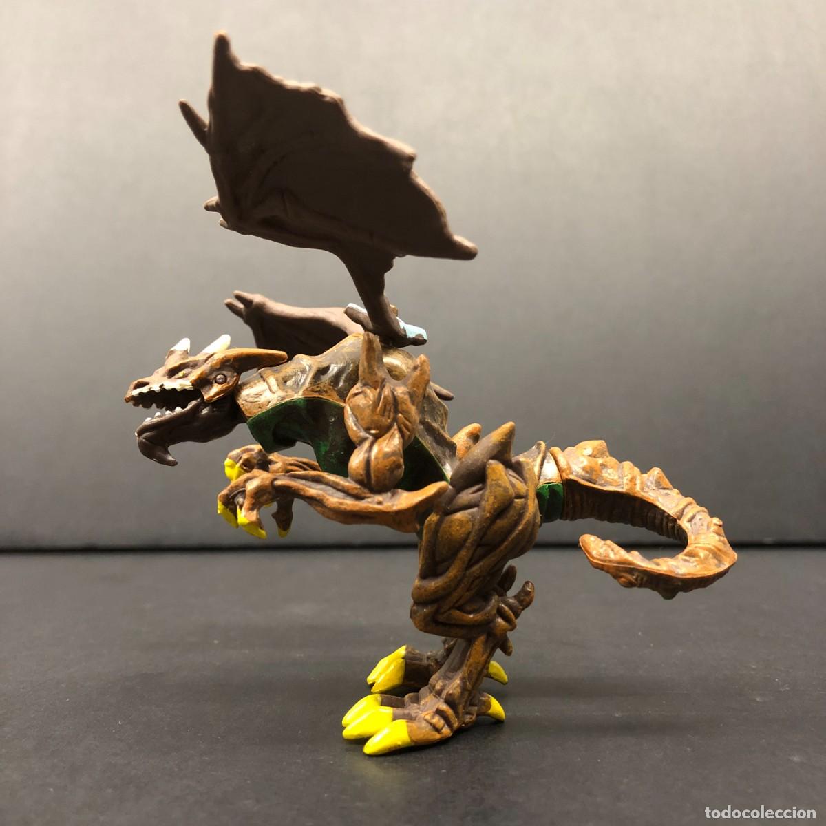 Figuras de goma y PVC: FIGURA DE PVC - PLASMA DRAGONS - MEGA BLOKS - 8 X 9 CM / 118