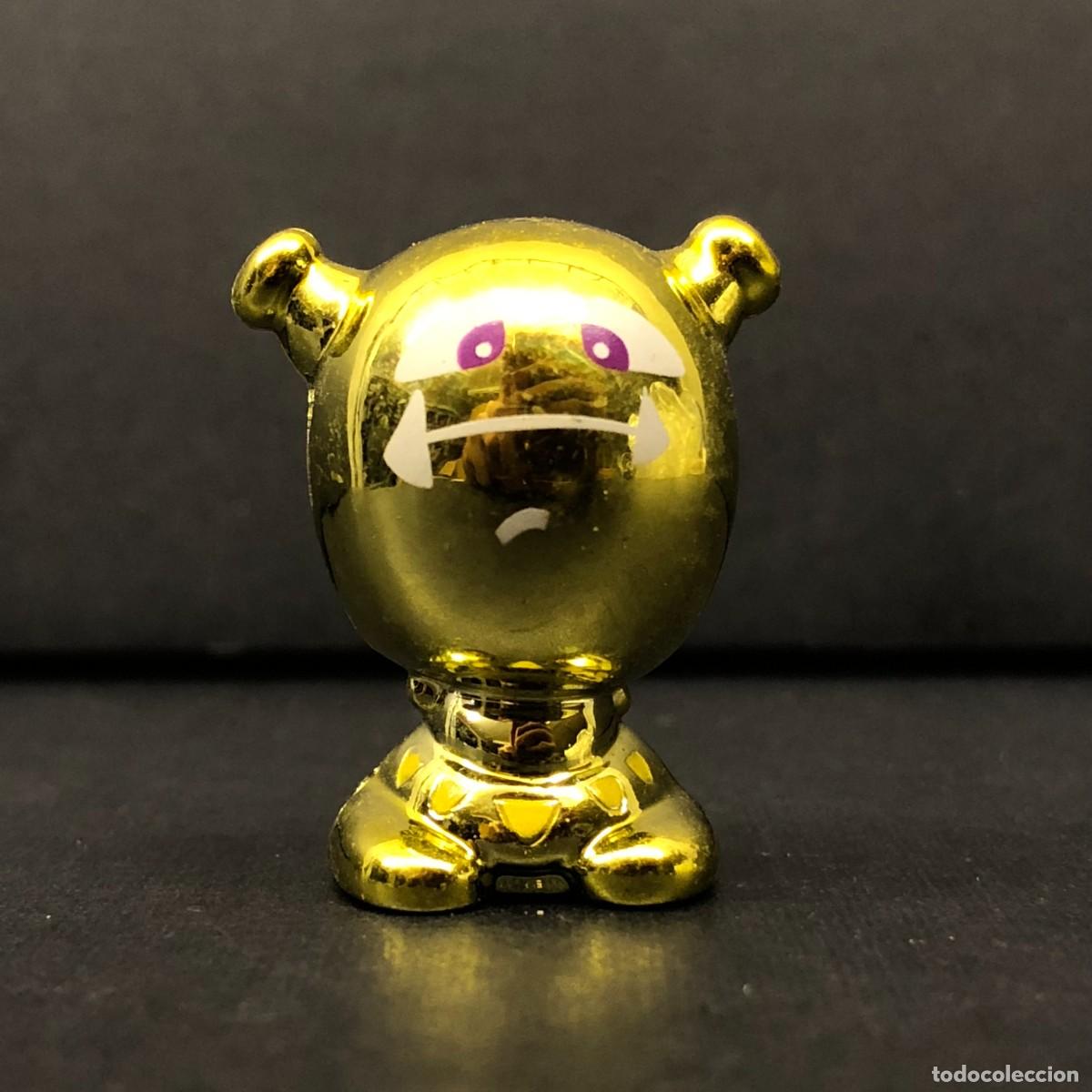 Figuras de goma y PVC: FIGURA DE PVC - MOSH - GOGO'S CRAZY BONES - SERIES DORADA - MAGIC BOX LINE N&ordm; 19 - 3 X 2,5 CM / 144
