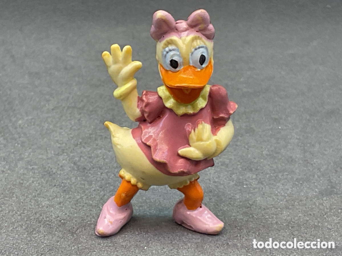 Figuras de goma Kinder: Figurita Kinder de Daisy Duck. La novia del Pato Donald . A&ntilde;os 90