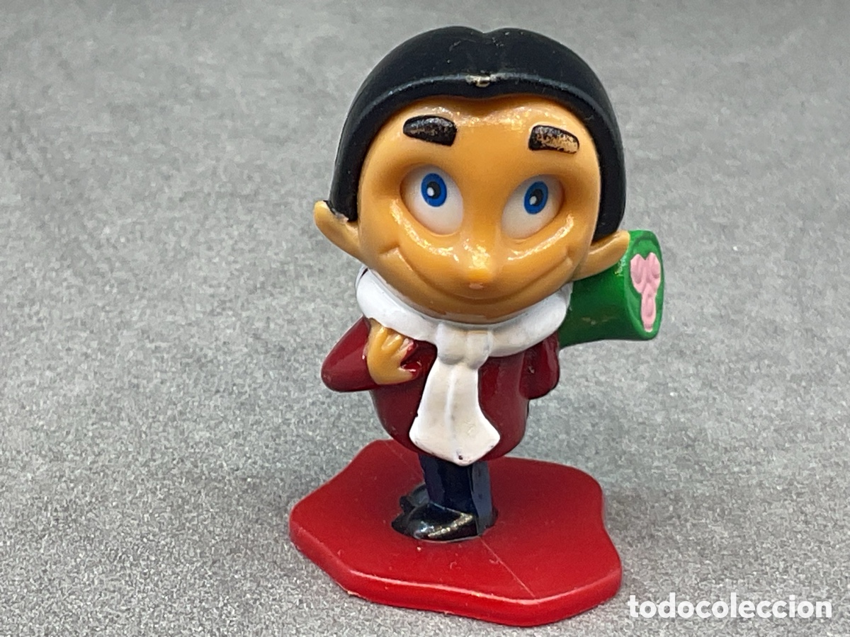 Figuras de goma Kinder: Figurita Kinder de Romeo el Rom&aacute;ntico de la Colecci&oacute;n Funny Students . A&ntilde;o 2007
