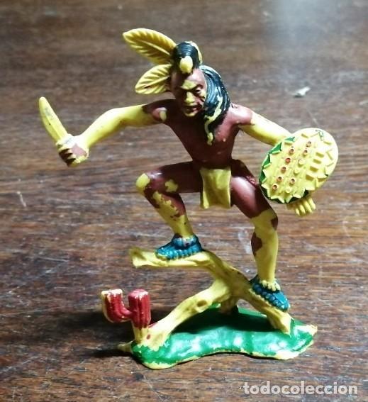 Figuras de goma y PVC: INDIO GRANDE LAFREDO (COMANSI, JECSAN, SOTORRES, REAMSA)
