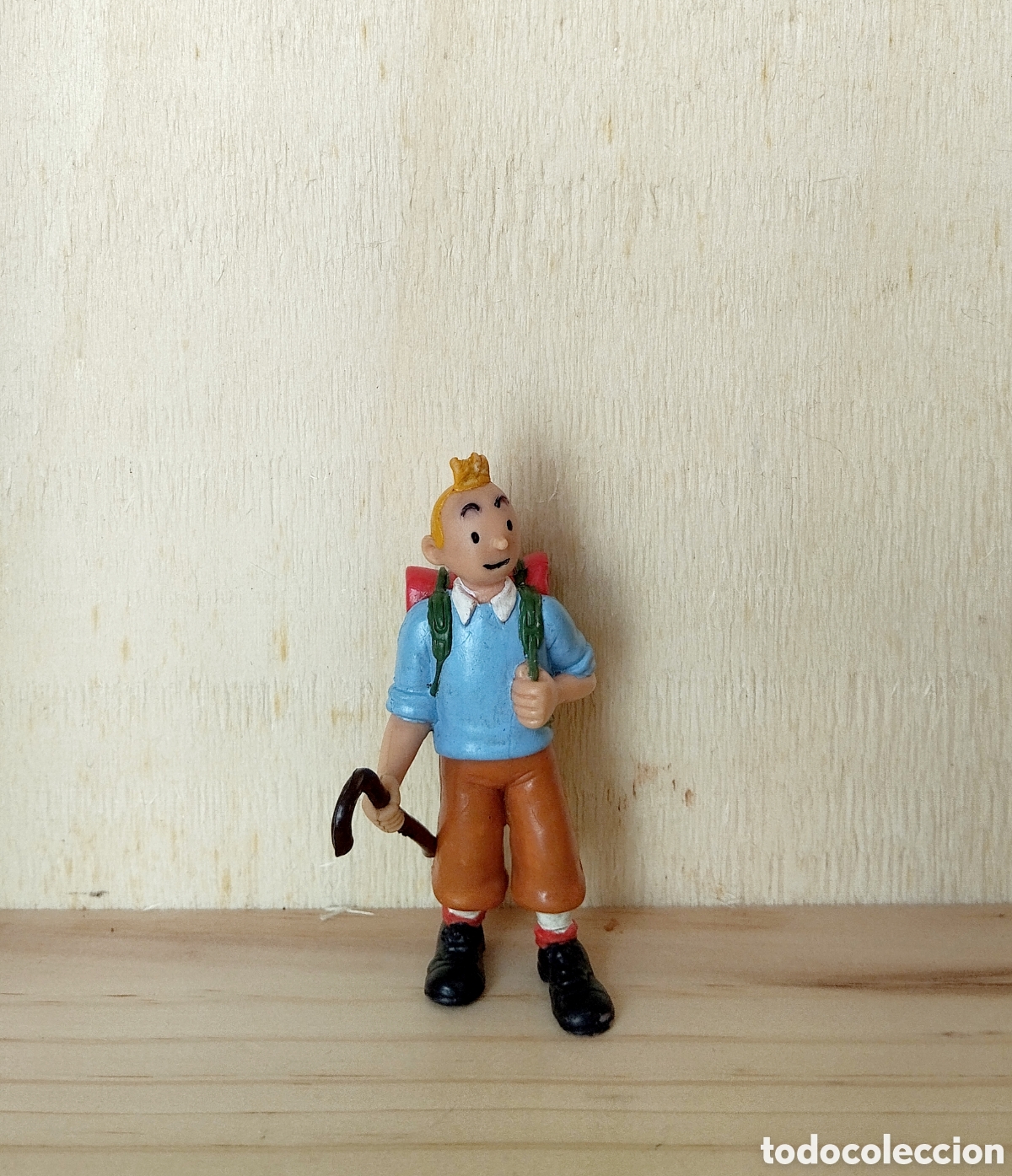 Figuras de goma y PVC: Figura pvc Tint&iacute;n explorador