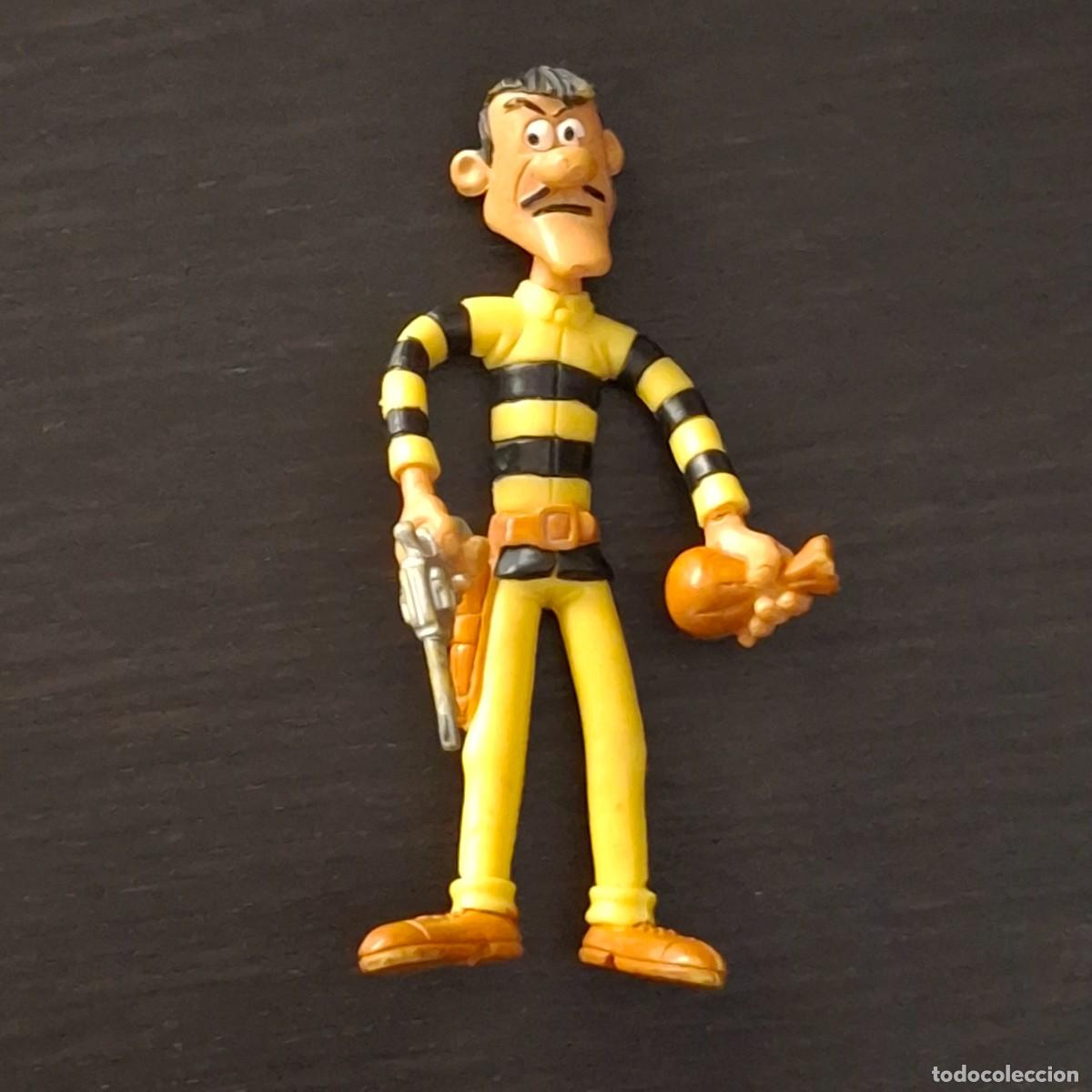 Figuras de goma y PVC: HERMANOS DALTON LUCKY LUKE - COMICS SPAIN - FLEXI FLEXIBLE - FIGURA PVC