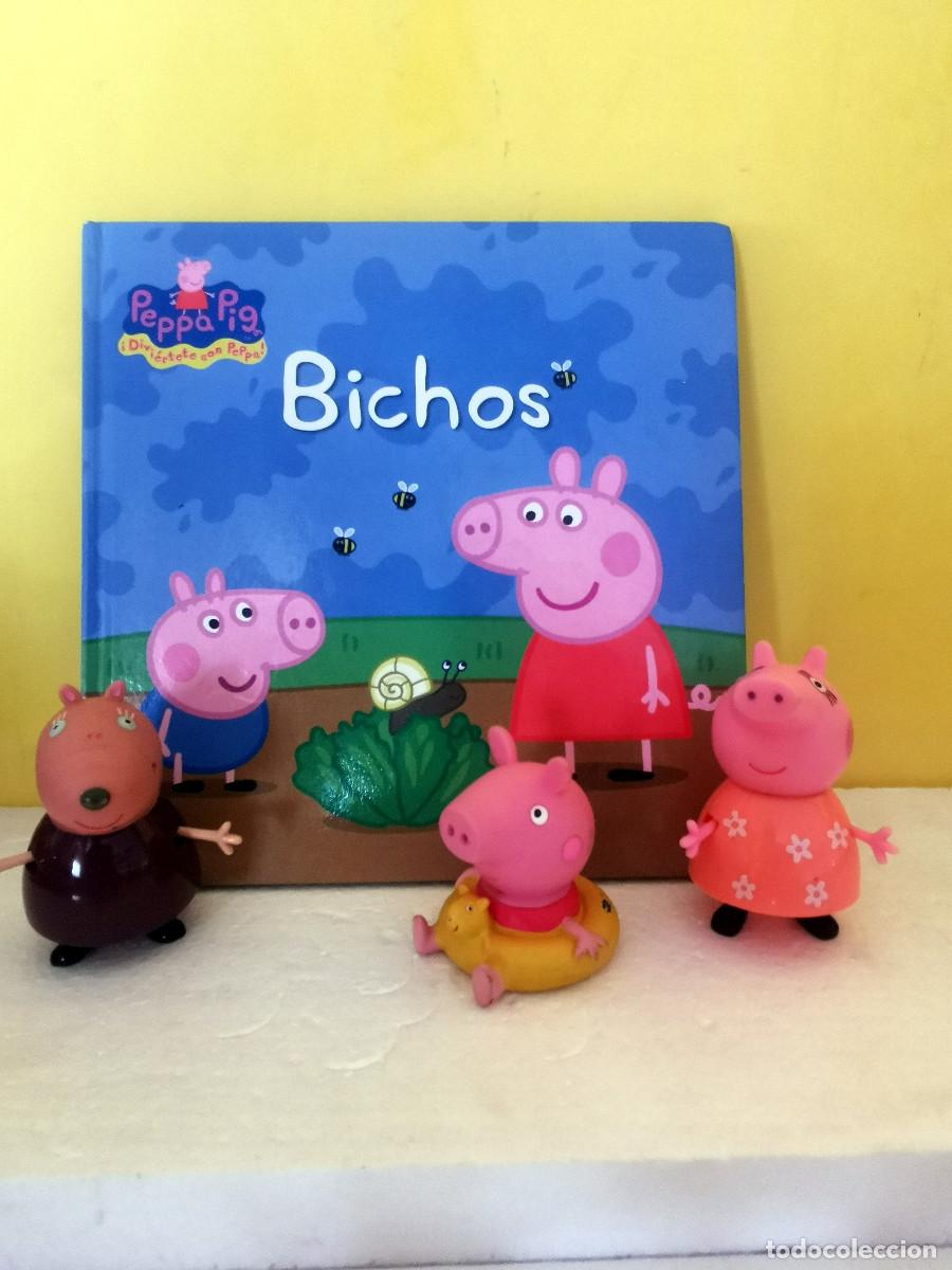 Figuras de goma y PVC: Peppa Pig. Bichos + 3 figuras de la serie