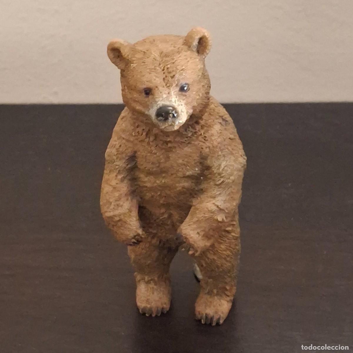 Figuras de goma y PVC: OSO PARDO GRIZZLY BEAR - SCHLEICH - FIGURA PVC - 10cm.