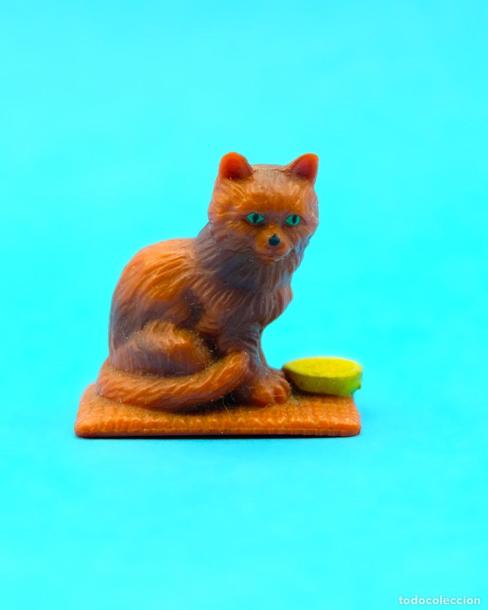 Figuras de goma y PVC: Figura PVC Gato Bullyland 1983