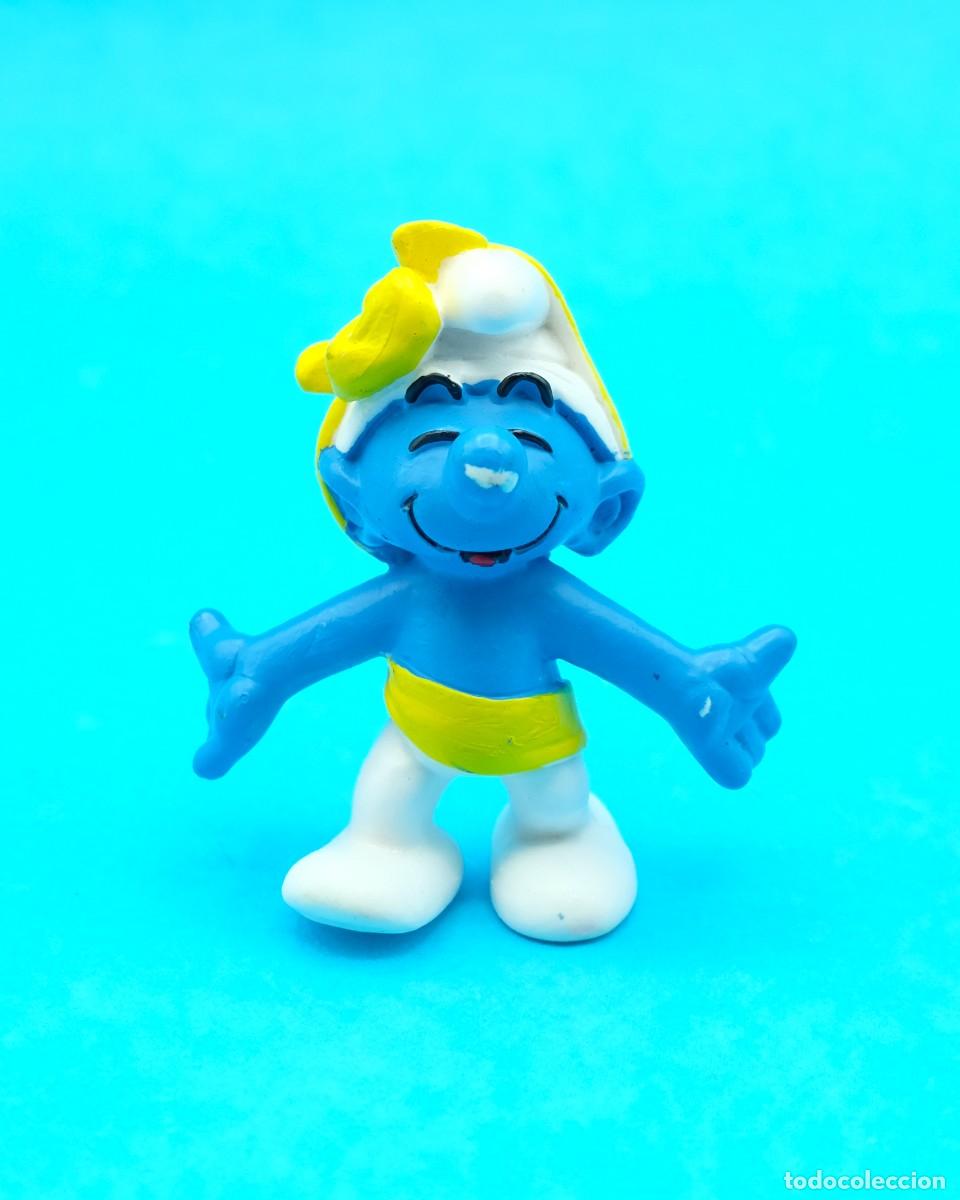 Figuras de goma y PVC: Figura PVC Pitufo Aniversario