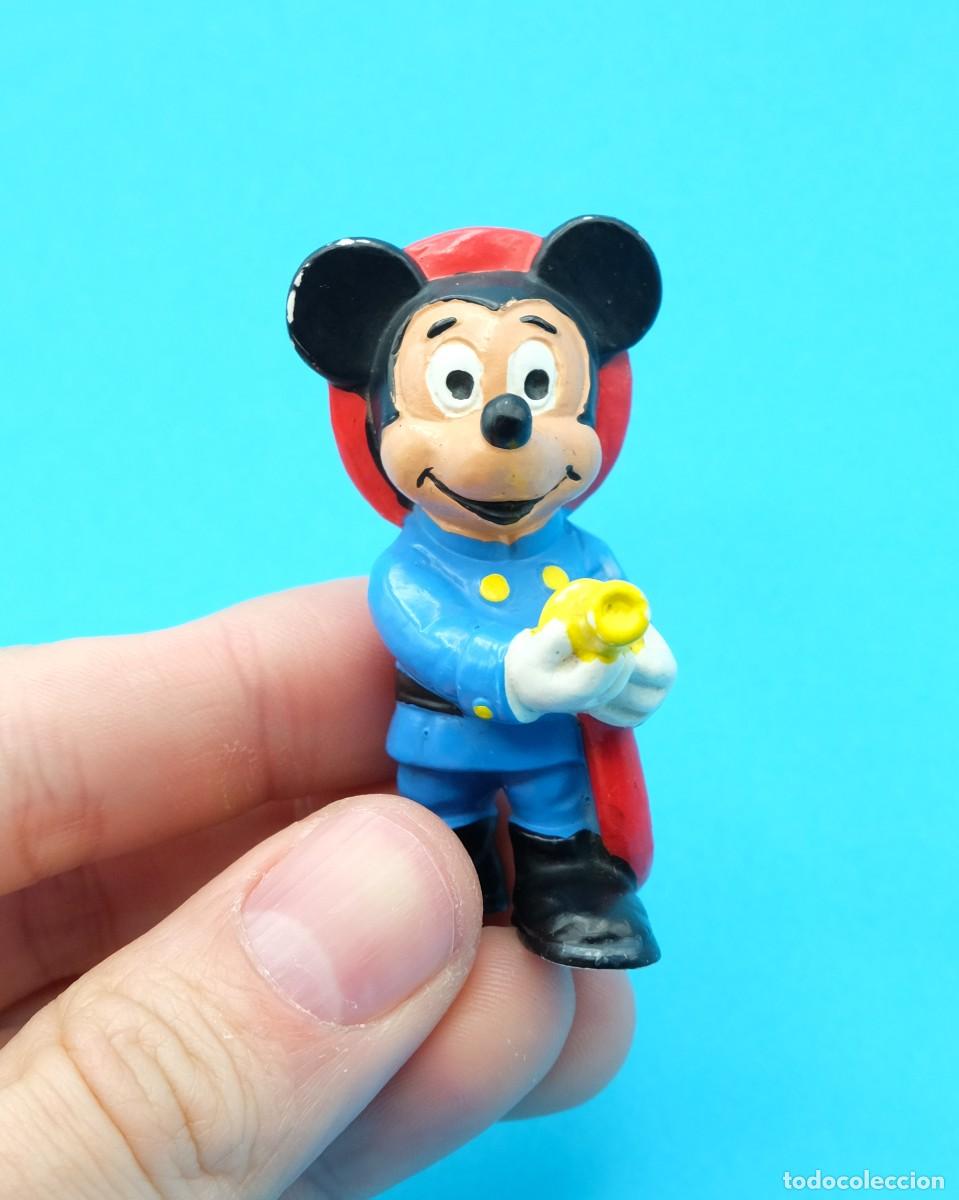 Figuras de goma y PVC: Figura PVC Mickey Mouse Bombero de Disney