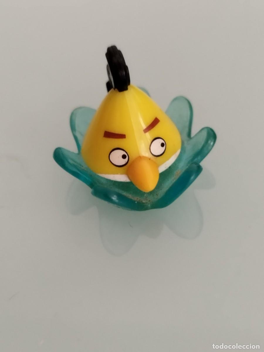 Figuras de goma y PVC: Figura de Chuck (el p&aacute;jaro amarillo) de Angry Birds.
