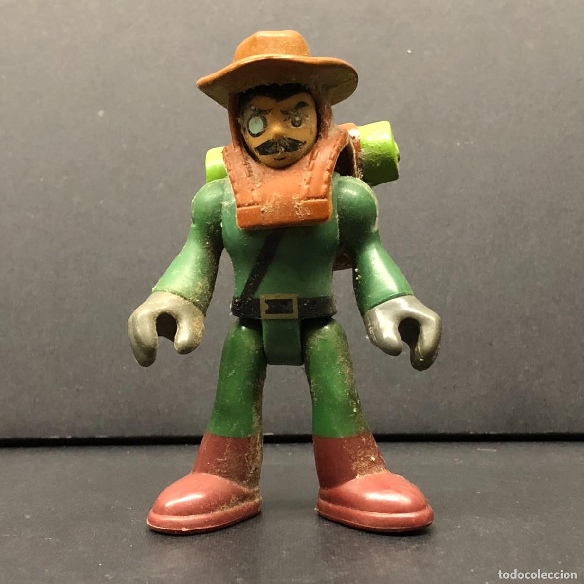 Figuras de goma y PVC: FIGURA DE ACCION - EXPLORADOR O CAZADOR - IMAGINEXT - FISHER-PRICE - 7 X 5 CM / 187