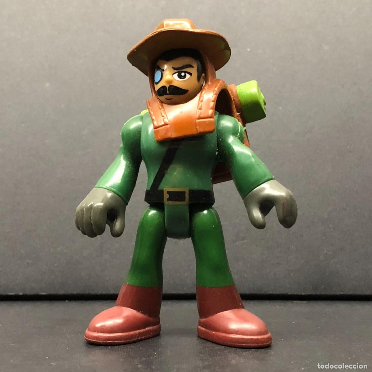 Figuras de goma y PVC: FIGURA DE ACCION - EXPLORADOR O CAZADOR - IMAGINEXT - FISHER-PRICE - 7 X 5 CM / 188