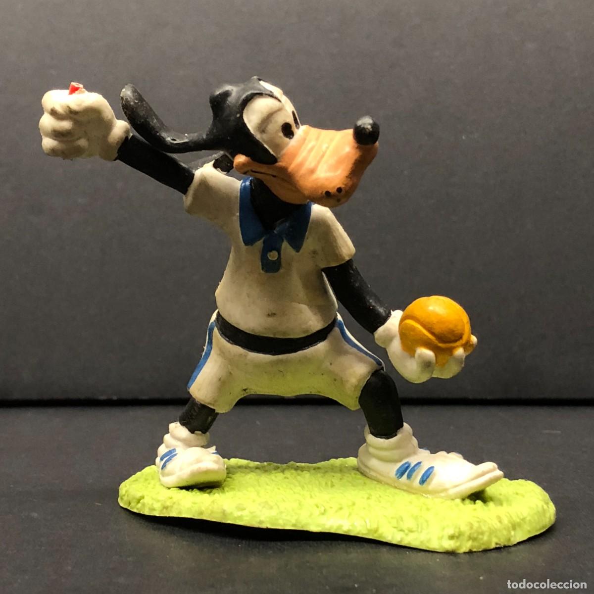 Figuras de goma y PVC: FIGURA DE PVC - GOOFY TENNISTA - WALT DISNEY - COMICS SPAIN - 7,5 X 7,5 CM / 194