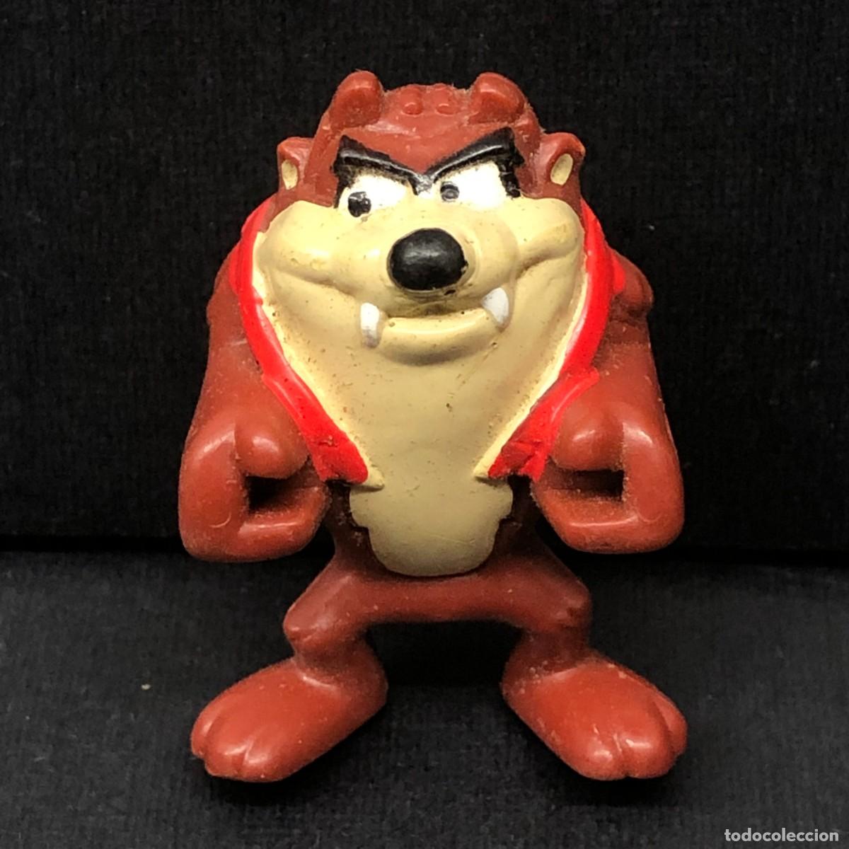 Figuras de goma Kinder: FIGURA DE PVC - TAZ, EL DEMONIO DE TASMANIA - CINEMA TUNES - KINDER SORPRESA - 3,5 X 2,5 CM / 214