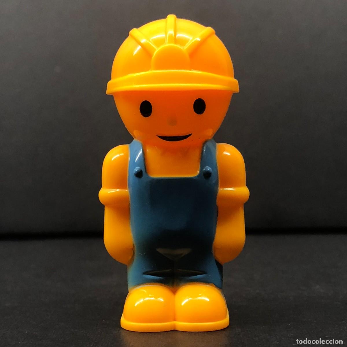 Figuras de goma y PVC: FIGURA DE PVC - BOB EL CONSTRUCTOR - PL&Aacute;STICO R&Iacute;GIDO - ANIMACI&Oacute;N - 6 X 3 CM / 230