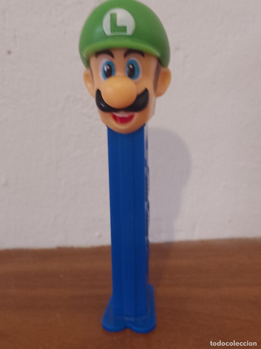 Figuras de goma y PVC dispensador PEZ: DISPENSADOR DE CARAMELOS PEZ LUIGI