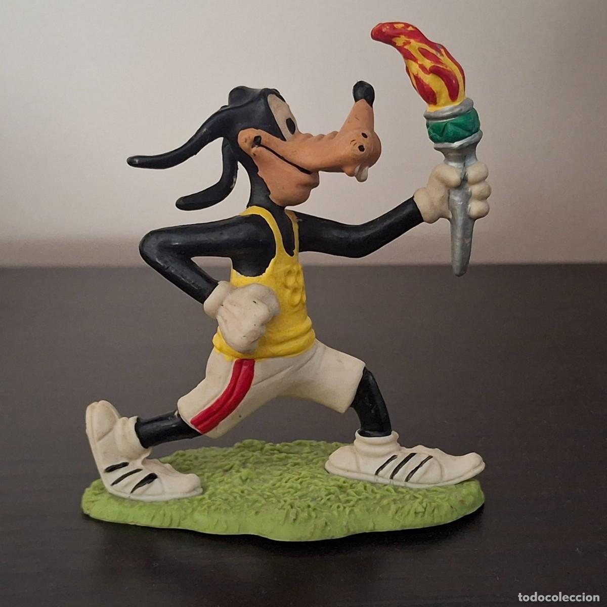 Figuras de goma y PVC: COMICS SPAIN - GOOFY SPORT WALT DISNEY - FIGURA PVC - ANTORCHA OLIMPICA ATLETA