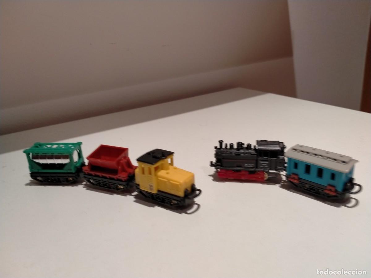 Figuras de goma Kinder: Trenes miniatura Kinder
