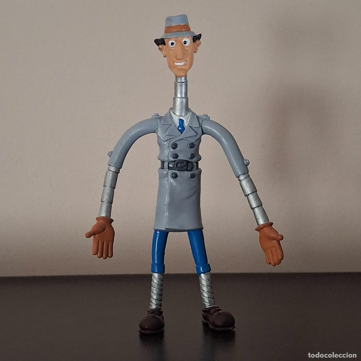 Figuras de goma y PVC: COMICS SPAIN - INSPECTOR GADGET - FIGURA PVC FLEXIBLE FLEXI 15cm.