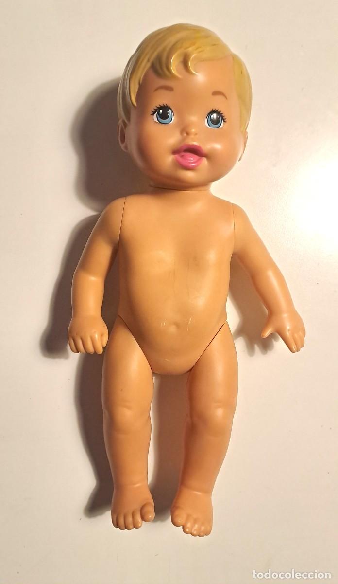 Figuras de goma y PVC: MU&Ntilde;ECO BEBE DE PLASTICO MATTEL A&Ntilde;O 2011 (34 cm)