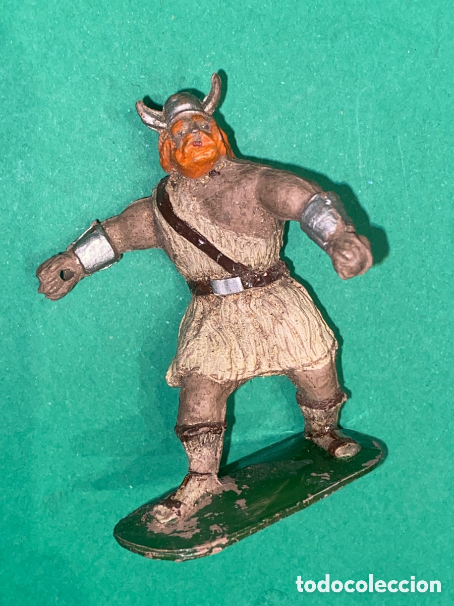Figuras de goma y PVC: Vikingo serie Capit&aacute;n Trueno, goma, JIN/Estereoplast, a&ntilde;o 1959/1961.
