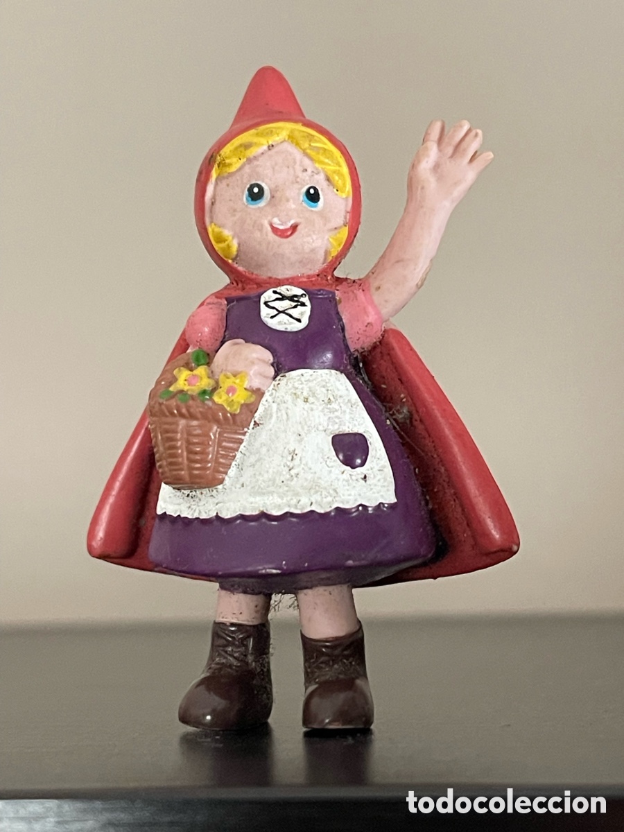 Figuras de goma y PVC: MARUKATSU MARUKATSUSP - CAPERUCITA ROJA - MU&Ntilde;ECO FIGURA PVC