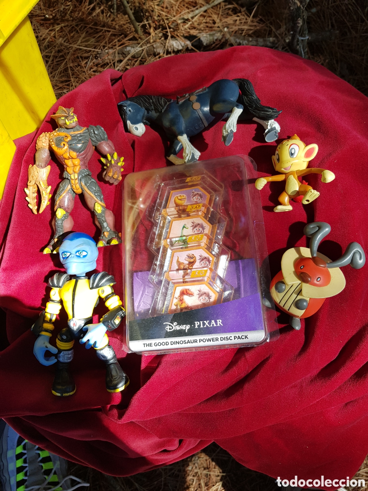 Figuras de goma y PVC: LOTE DE MU&Ntilde;ECOS POKEMON GORMITI DISNEY