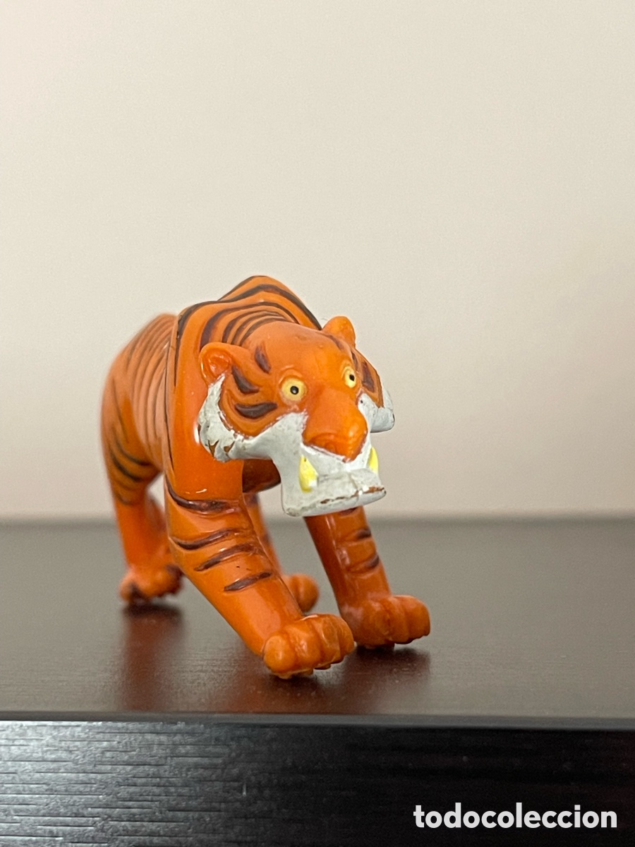 Figuras de goma y PVC: SHERE KHAN TIGRE EL LIBRO DE LA SELVA - PROMOCIONAL NESTLE - FIGURA PVC