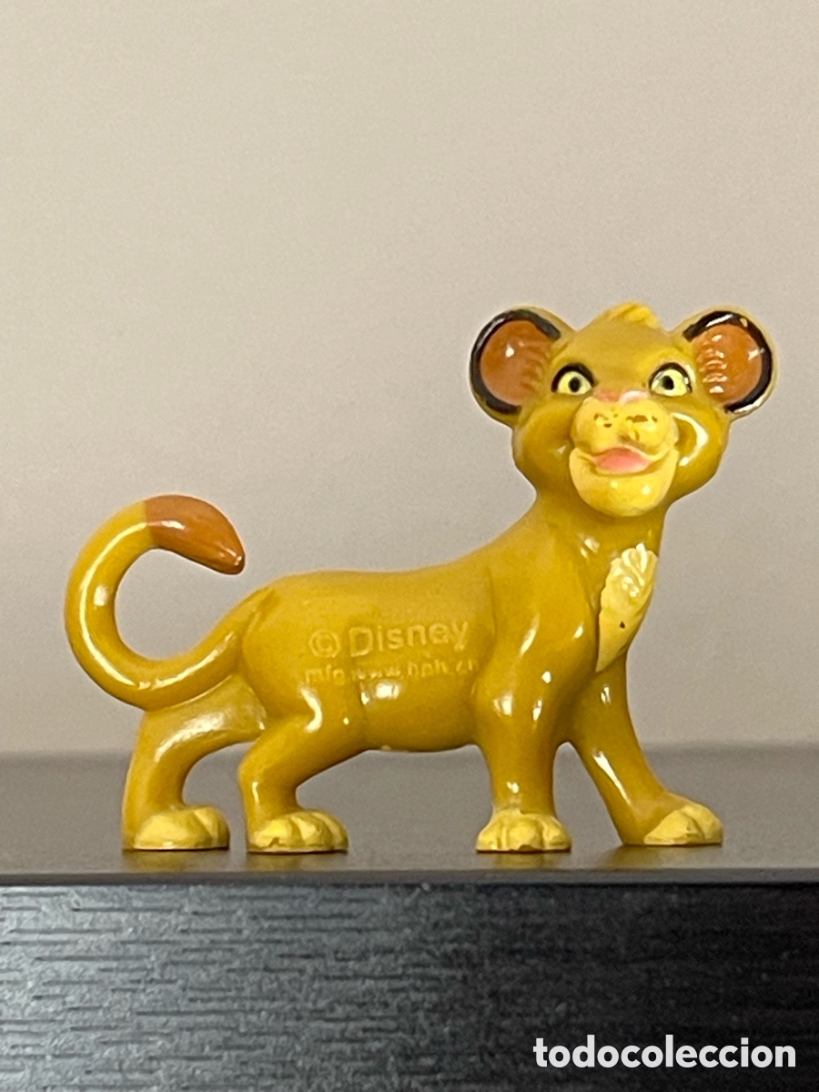 Figuras de goma y PVC: SIMBA EL REY LEON - PROMOCIONAL NESTLE - FIGURA PVC PLASTICO DURO TIPO KINDER