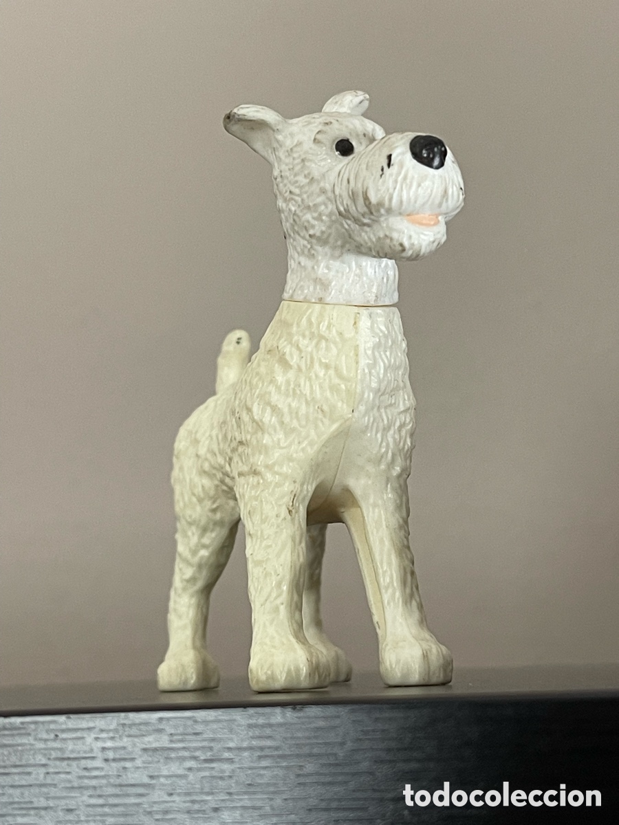 Figuras de goma y PVC: MILU PERRO TINTIN - PROMOCIONAL MCDONALDS - FIGURA PVC PLASTICO DURO