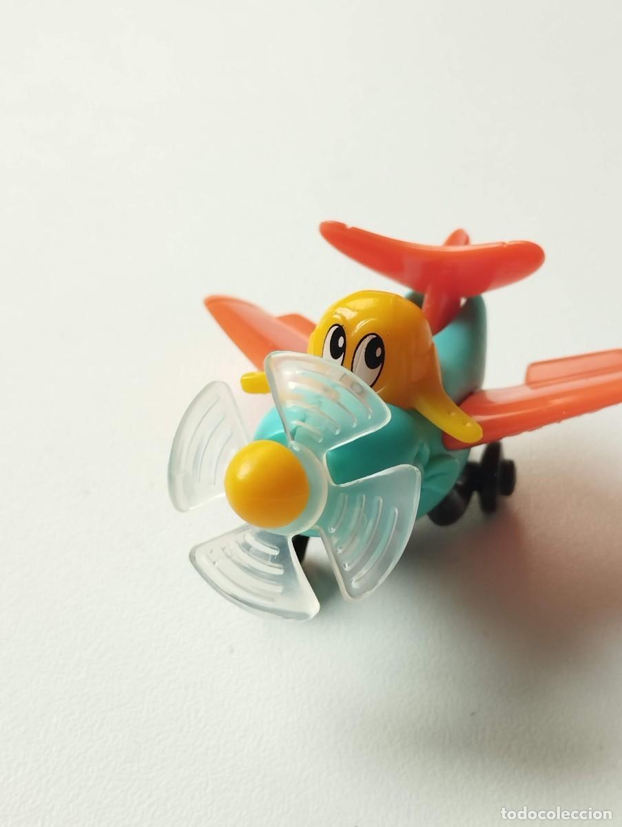 Figuras de goma Kinder: FIGURA COLECCIONABLE KINDER AVION A&Ntilde;OS 90