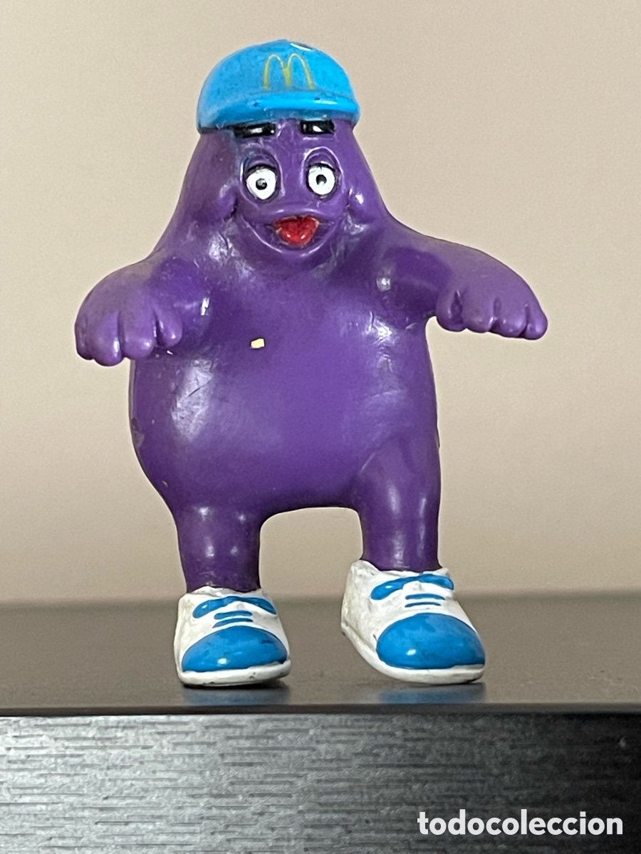 Figuras de goma y PVC: GRIMACE PERSONAJE MASCOTA - PROMOCIONAL MCDONALDS - FIGURA PVC